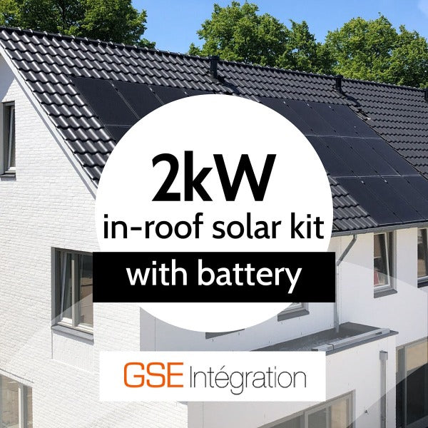 Complete 2kw Solar Panel System with GSE In-Roof Mounting