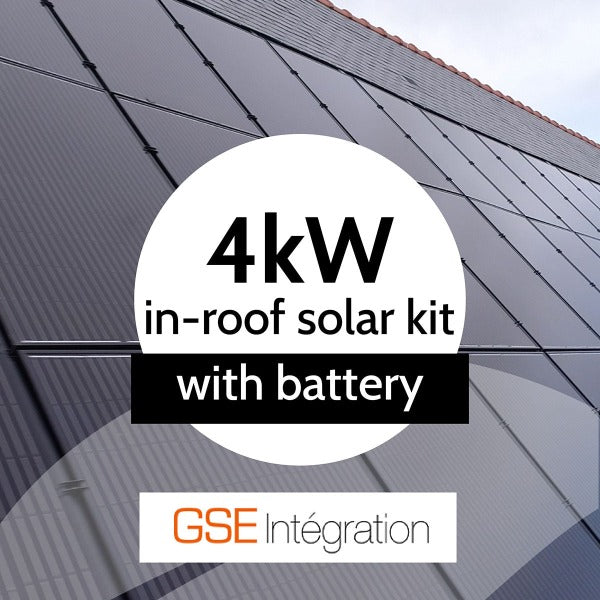Complete 4kw Solar Panel System with GSE In-Roof Mounting