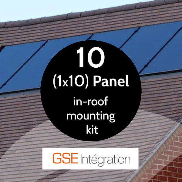 Complete GSE In-Roof Mounting Kit for 10 Panel System (1x10)