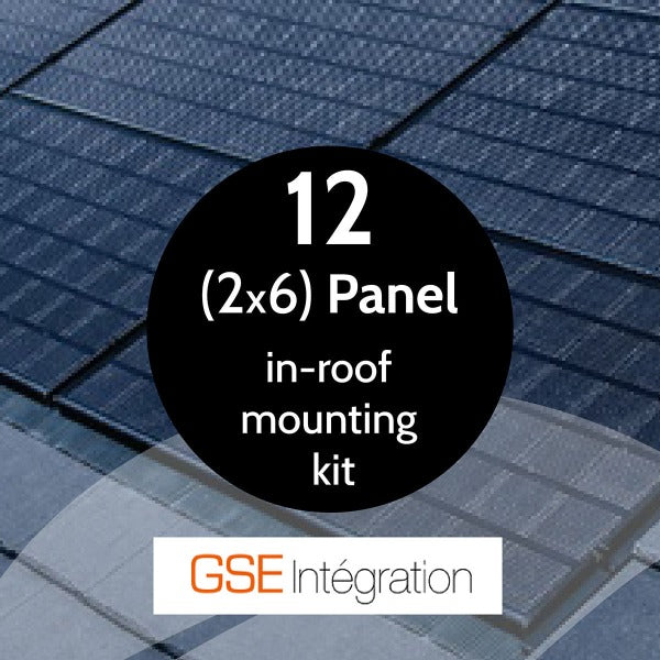 Complete GSE In-Roof Mounting Kit for 12 Panel System (2x6)