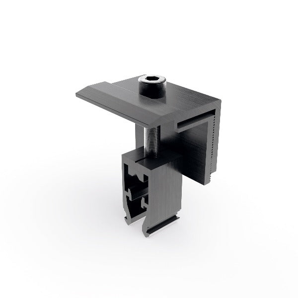 Mounting Systems End Clamp - Black - 702-0196 - End Clamps