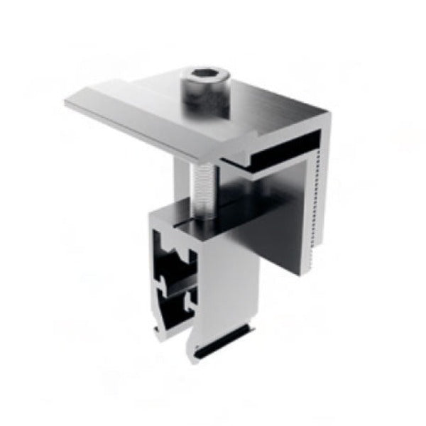 Mounting Systems End Clamp (for In-Roof System) - Aluminium