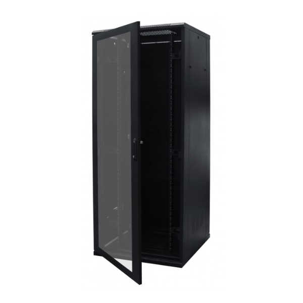 RackyRax 600mm x 600mm Data Cabinet - 24U - Battery