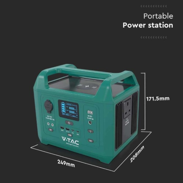 V-TAC 600W Portable Power Station - VT-606N