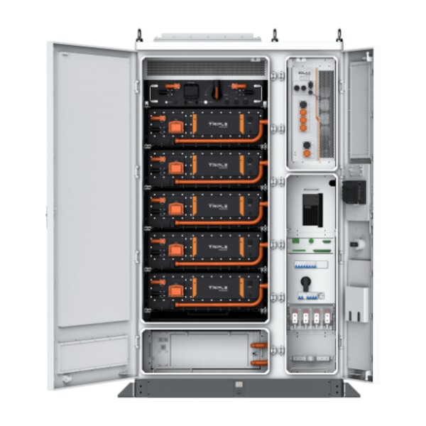 eva電子　SKM-01 SolaX ESS-TRENE Liquid-Cooled 125kW Inverter and 261kWh Battery