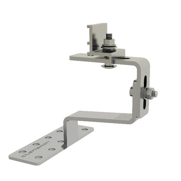 Clenergy PV-ezRack SolarRoof Pro Adjustable Universal Roof Hook ER-I-PRO/01A