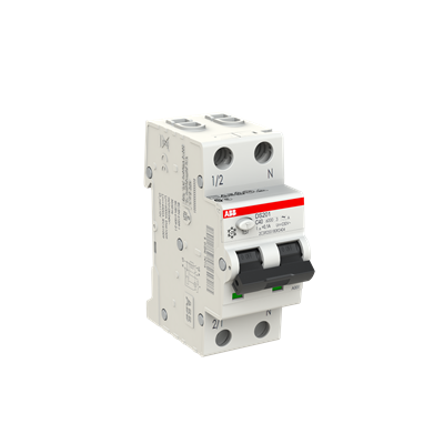 ABB 40A 100mA Type-A Single-Pole RCBO | DS201 C40 A100