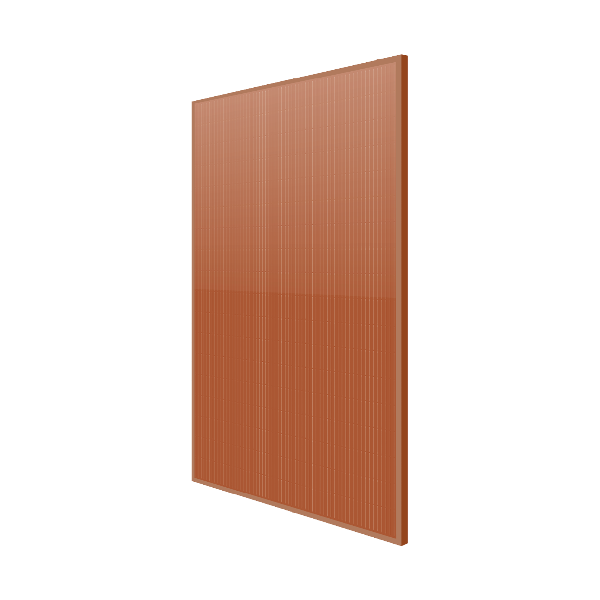 Eurener terracotta solar panel angled