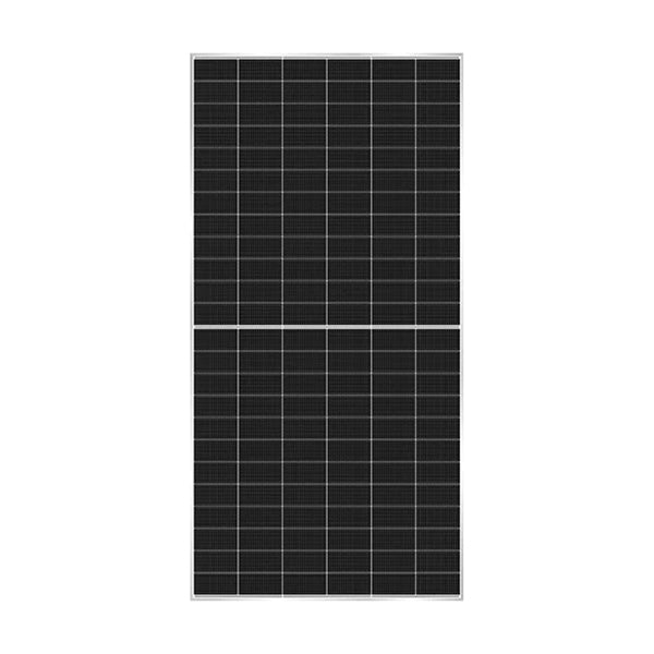 Hyundai OI Series HeteroMax 590W Silver-Framed Solar Panel front