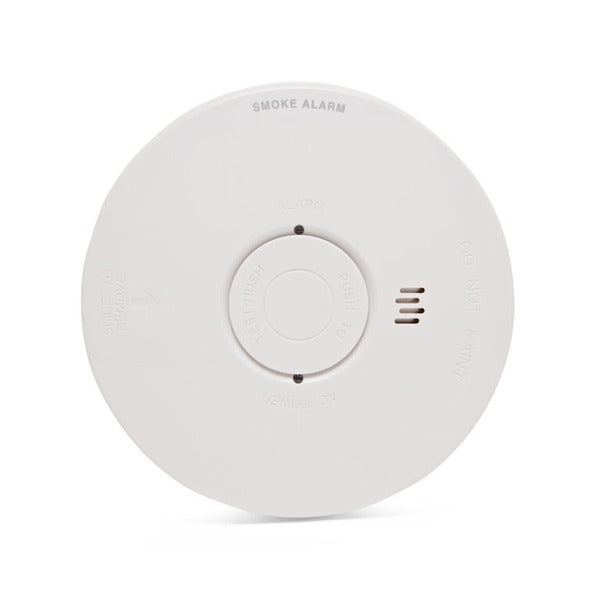 Hispec PULSE Mains Optical Smoke Alarm from the front