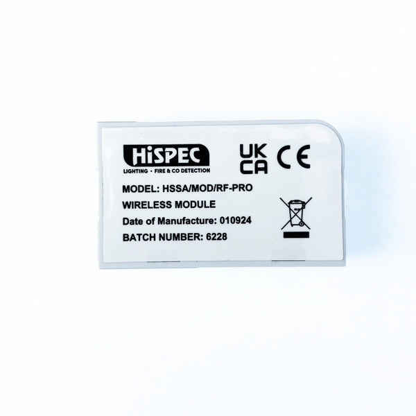 Hispec RF-PRO Wireless Module from the front