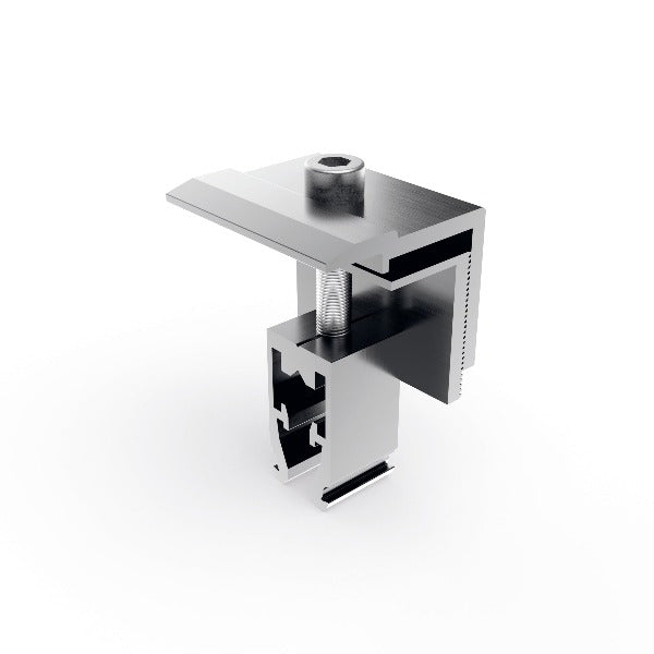 Mounting Systems ProLine 30-40mm Aluminium End Clamp 702-0193